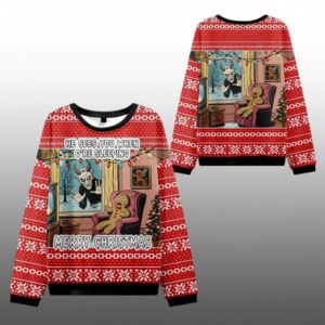 2025 Christmas Krampus Is Coming Ugly Sweater - Grishko.com
