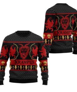 Alternative view of 2025 Christmas Krampus Ugly Christmas Sweater  
