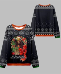 2025 Christmas Like It's My Birthday Ugly Sweater  