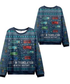 Alternative view of 2025 Christmas Lost in Translation Ugly Sweater  