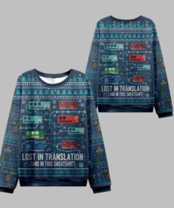 2025 Christmas Lost in Translation Ugly Sweater  
