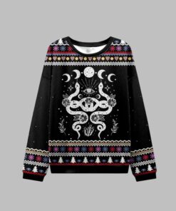 Alternative view of 2025 Christmas Lunar Serpent Alchemy Ugly Christmas Sweater  