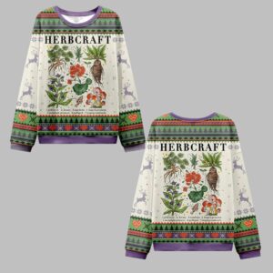 2025 Christmas Magical Herbcraft Ugly Christmas Sweater - Grishko.com
