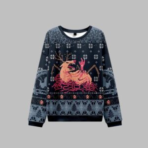 Alternative view of 2025 Christmas Man is The Warmest Place to Hide Ugly Christmas Sweater - Grishko.com