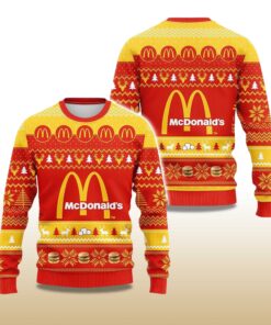 Alternative view of 2025 Christmas McDonald's Ugly Sweater