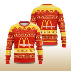 Alternative view of 2025 Christmas McDonald's Ugly Sweater