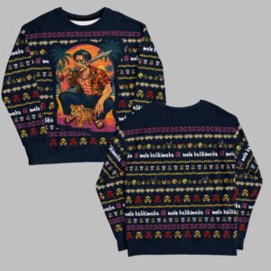 2025 Christmas Mele Kalilimala Ugly Christmas Sweater - Grishko.com
