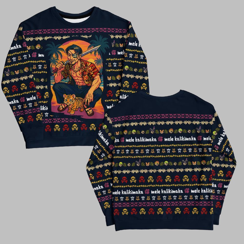 2025 Christmas Mele Kalilimala Ugly Christmas Sweater - Grishko.com