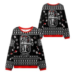 Alternative view of 2025 Christmas Mermaid & Gingerbread Ugly Sweater - Grishko.com