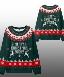 2025 Christmas Merry Christmas Bitches Ugly Sweater  