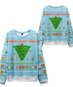Alternative view of 2025 Christmas Merry Everything Ugly Sweater  