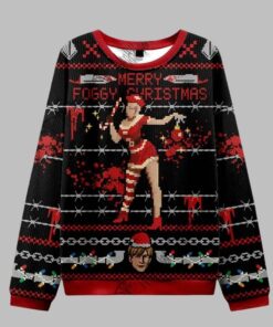 Alternative view of 2025 Christmas Merry Foggy Christmas Ugly Sweater  