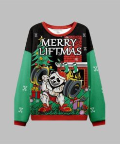 2025 Christmas Merry Liftmas Ugly Sweater  