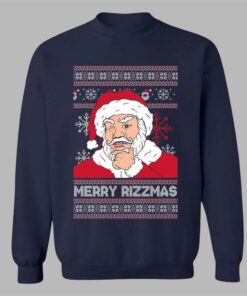 2025 Christmas Merry Rizzmas Santa Ugly Sweater  