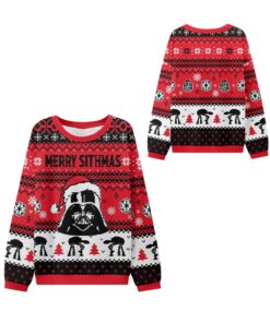 Alternative view of 2025 Christmas Merry Sithmas Ugly Sweater  