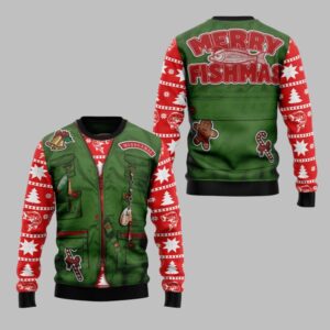 2025 Christmas Merry Xmas Ugly Christmas Sweater - Grishko.com