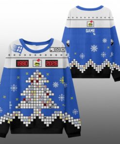 2025 Christmas Minesweeper Tree Ugly Sweater  