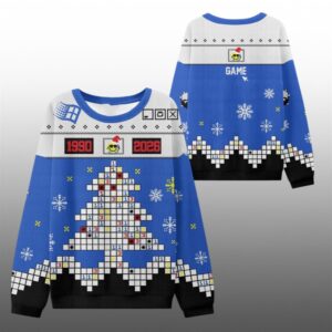 2025 Christmas Minesweeper Tree Ugly Sweater - Grishko.com