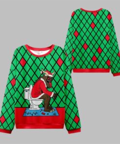 2025 Christmas Monster Poop Ugly Sweater  
