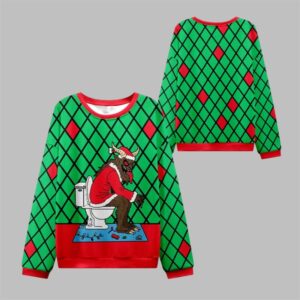 2025 Christmas Monster Poop Ugly Sweater - Grishko.com