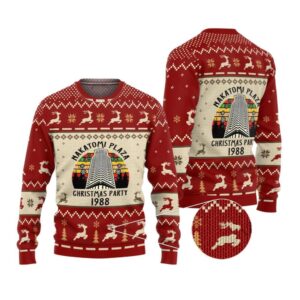 Alternative view of 2025 Christmas Nakatomi Plaza Christmas Party 1988 Vintage Ugly Christmas Sweater - Grishko.com