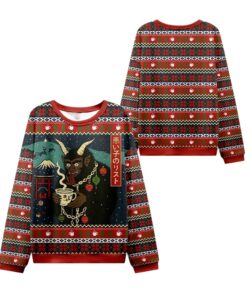 Alternative view of 2025 Christmas Naughty List Christmas Ugly Sweater  