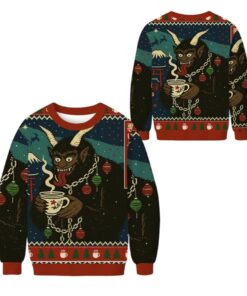 Alternative view of 2025 Christmas Naughty List Ugly Sweater 