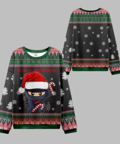 2025 Christmas Ninja Kawai Ugly Christmas Sweater 
