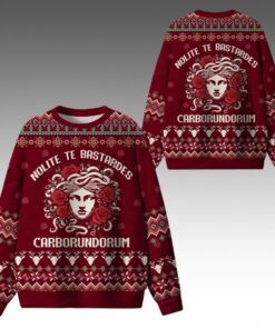 Alternative view of 2025 Christmas Nolite Te Bastardes Carborundorum Ugly Sweater 