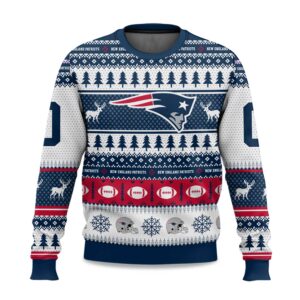 2025 Christmas Patriots Personalized Ugly Sweater