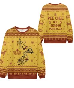 Alternative view of 2025 Christmas Pee Chee All Season Portfolid Ugly Sweater 