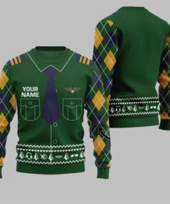 2025 Christmas Pilot Ugly Christmas Sweater 