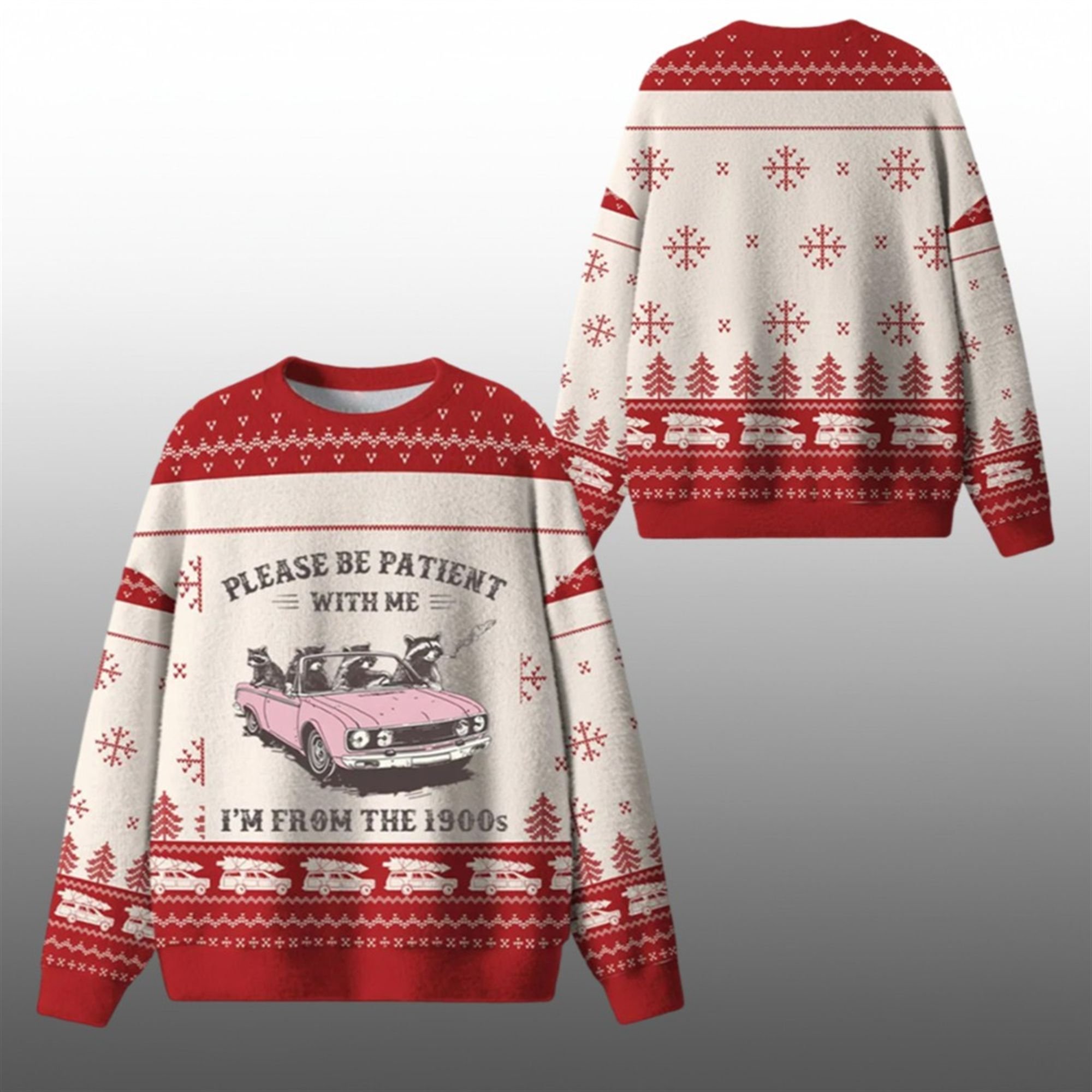 2025 Christmas Please Be Patient With Me Ugly Sweater - Grishko.com
