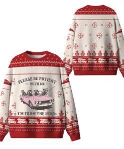 Alternative view of 2025 Christmas Please Be Patient With Me Ugly Sweater 