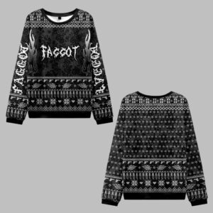 2025 Christmas Punk Faggot Pride Ugly Christmas Sweater - Grishko.com