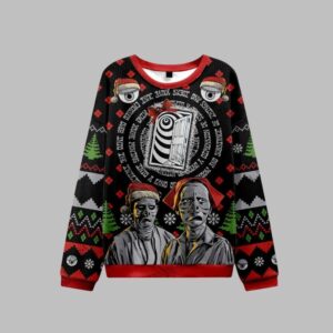 Alternative view of 2025 Christmas Question the Unknown Ugly Christmas Sweater - Grishko.com
