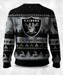 Alternative view of 2025 Christmas Raiders Festive Reindeer & Tree Ugly Sweater