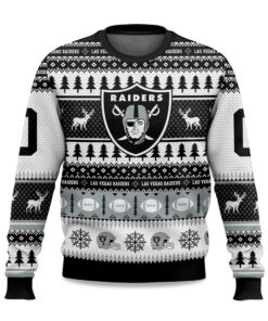 2025 Christmas Raiders Personalized Ugly Sweater