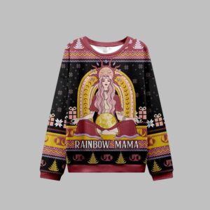 Alternative view of 2025 Christmas Rainbow Mama Ugly Christmas Sweater - Grishko.com