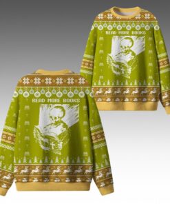 Alternative view of 2025 Christmas Read More Books Ugly Sweater 