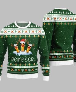 2025 Christmas Reinbeer Ugly Christmas Sweater 