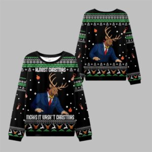 2025 Christmas Reindeer Man Ugly Christmas Sweater - Grishko.com