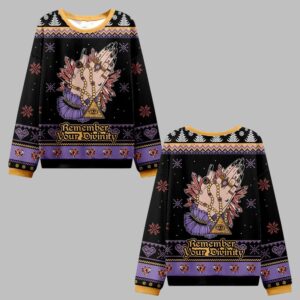 2025 Christmas Remember Your Divinity Ugly Christmas Sweater - Grishko.com