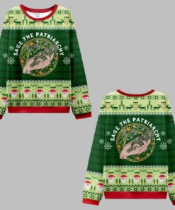2025 Christmas Sage The Patriarchy Ugly Christmas Sweater 