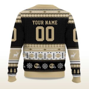 Alternative view of 2025 Christmas Saints Personalized Ugly Sweater