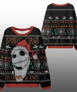 2025 Christmas Sandy Claws Ugly Sweater 