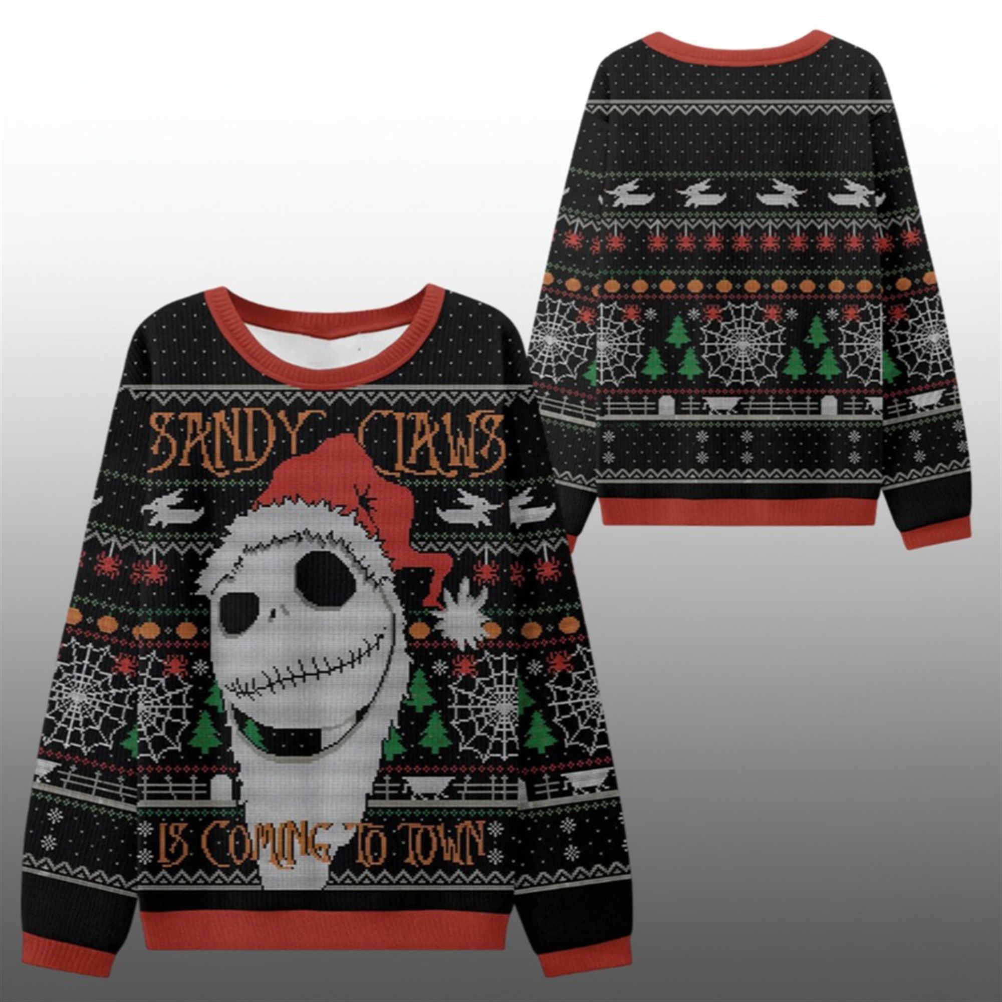2025 Christmas Sandy Claws Ugly Sweater - Grishko.com