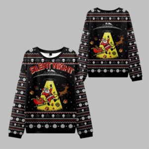 2025 Christmas Santa Claus Was Kidnapped By Aliens Ugly Sweater - Grishko.com