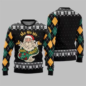 Alternative view of 2025 Christmas Santa Have A Wonderful Ugly Sweater - Grishko.com