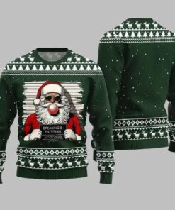 2025 Christmas Santas Breaking And Entering Ugly Christmas Sweater 